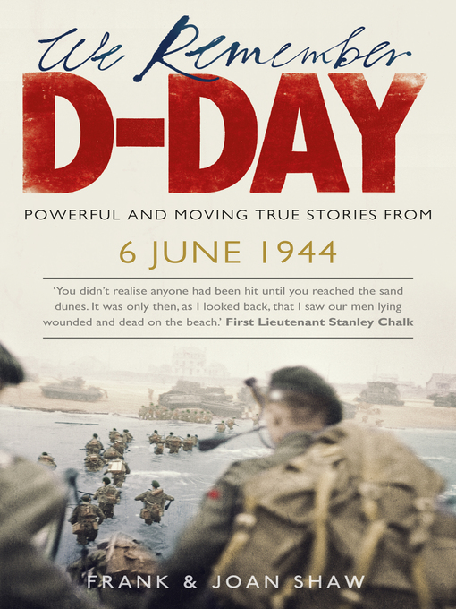 Title details for We Remember D-Day by Frank Shaw - Wait list